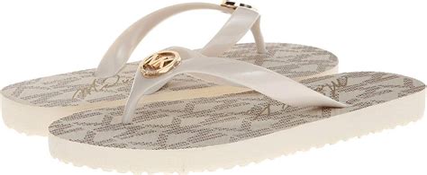 Amazon.com: Michael Kors Jet Set Flip Flops